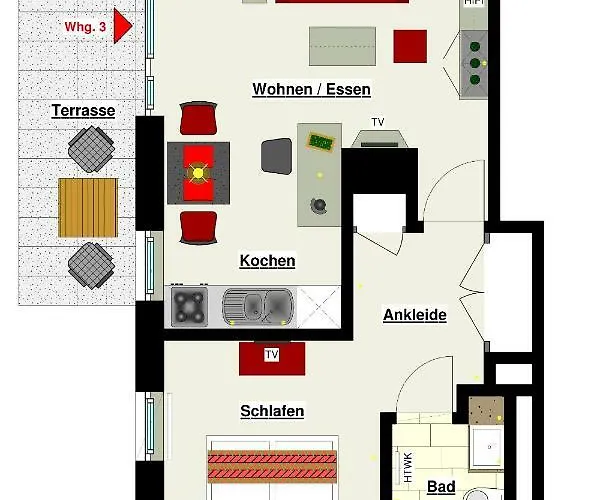 Apartmán Geele Hus Nr. 3